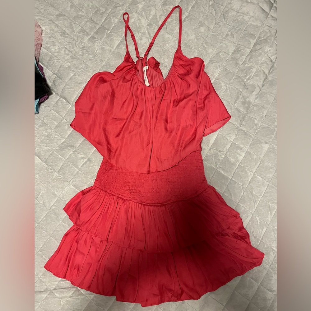 Pink Mustard Seed Dress with built in shorts! Super cute, only worn once!
